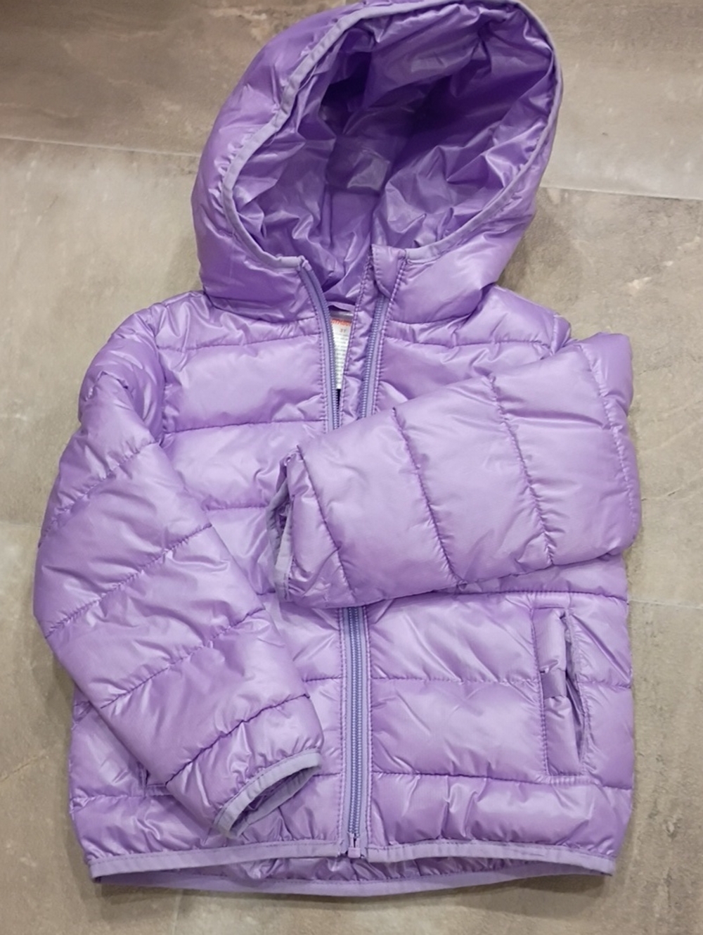 Gymboree Purple Puffer Girls Jacket